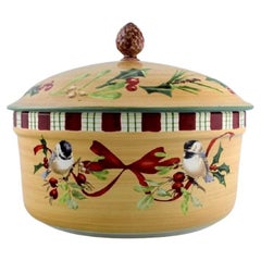 Catherine McClung for Lenox, "Winter Greetings Everyday", Large Lidded Tureen
