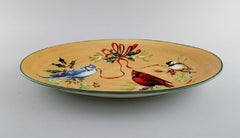 Catherine McClung for Lenox. "Winter greetings everyday". Large serving dish.