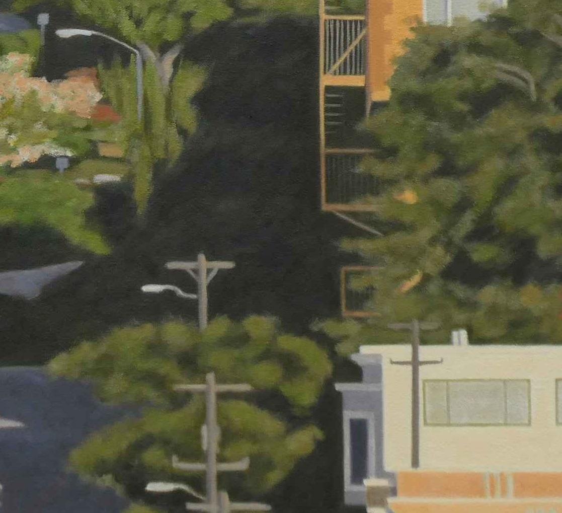 Lombard St. - Painting by Catherine Palmer