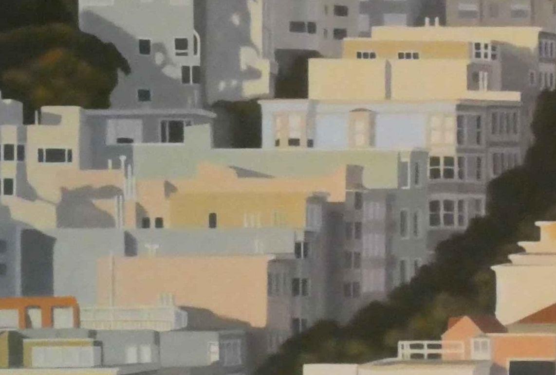 Union St - Painting by Catherine Palmer