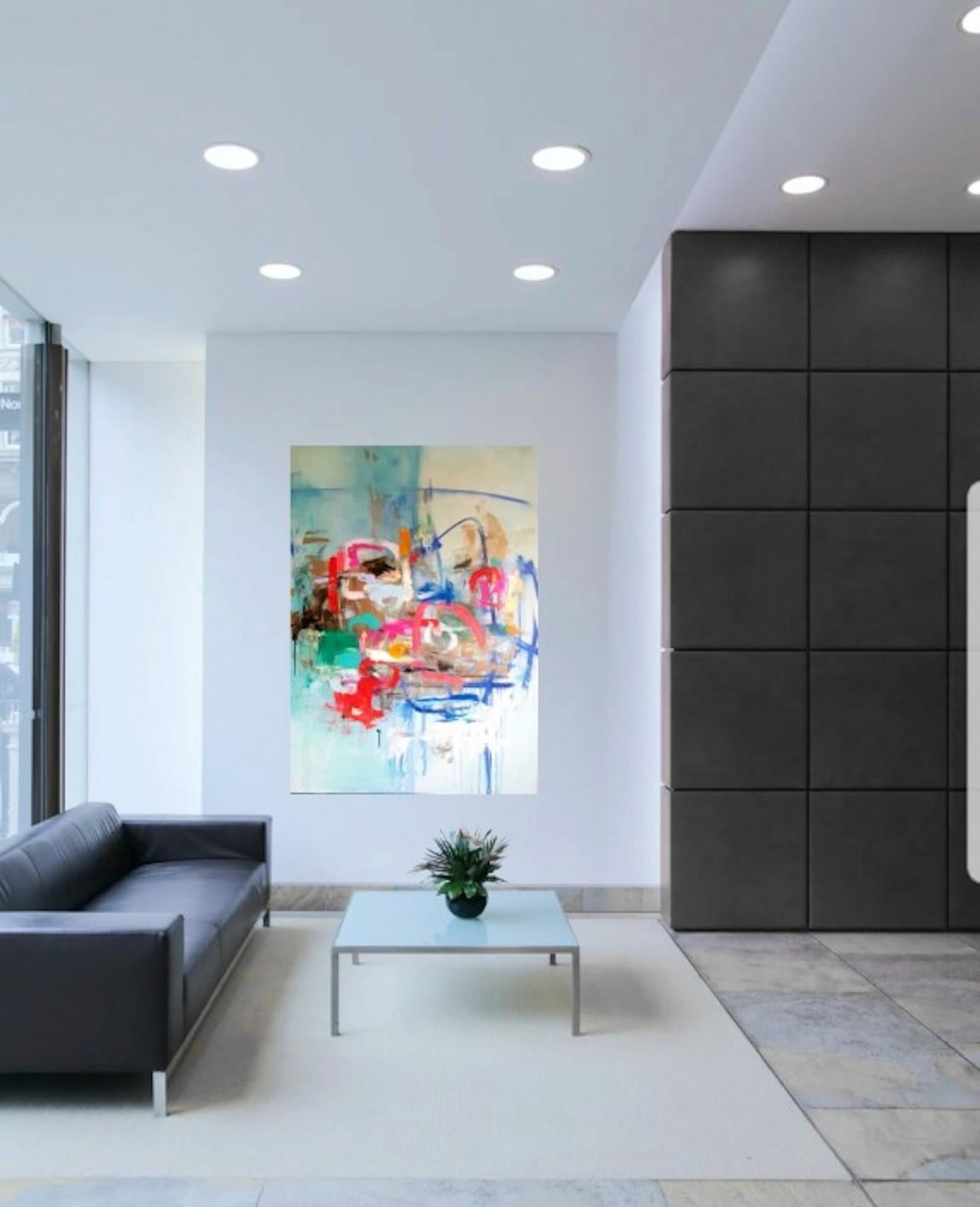 Catherine Pennington-Meyer, Un nuevo día, Arte abstracto original, Arte asequible en venta 7