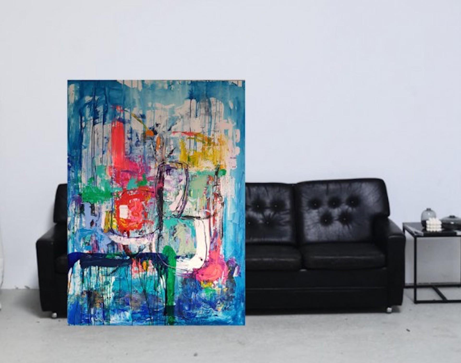 Big Personality, Catherine Pennington-Meyer, Original Abstract Painting For Sale 1