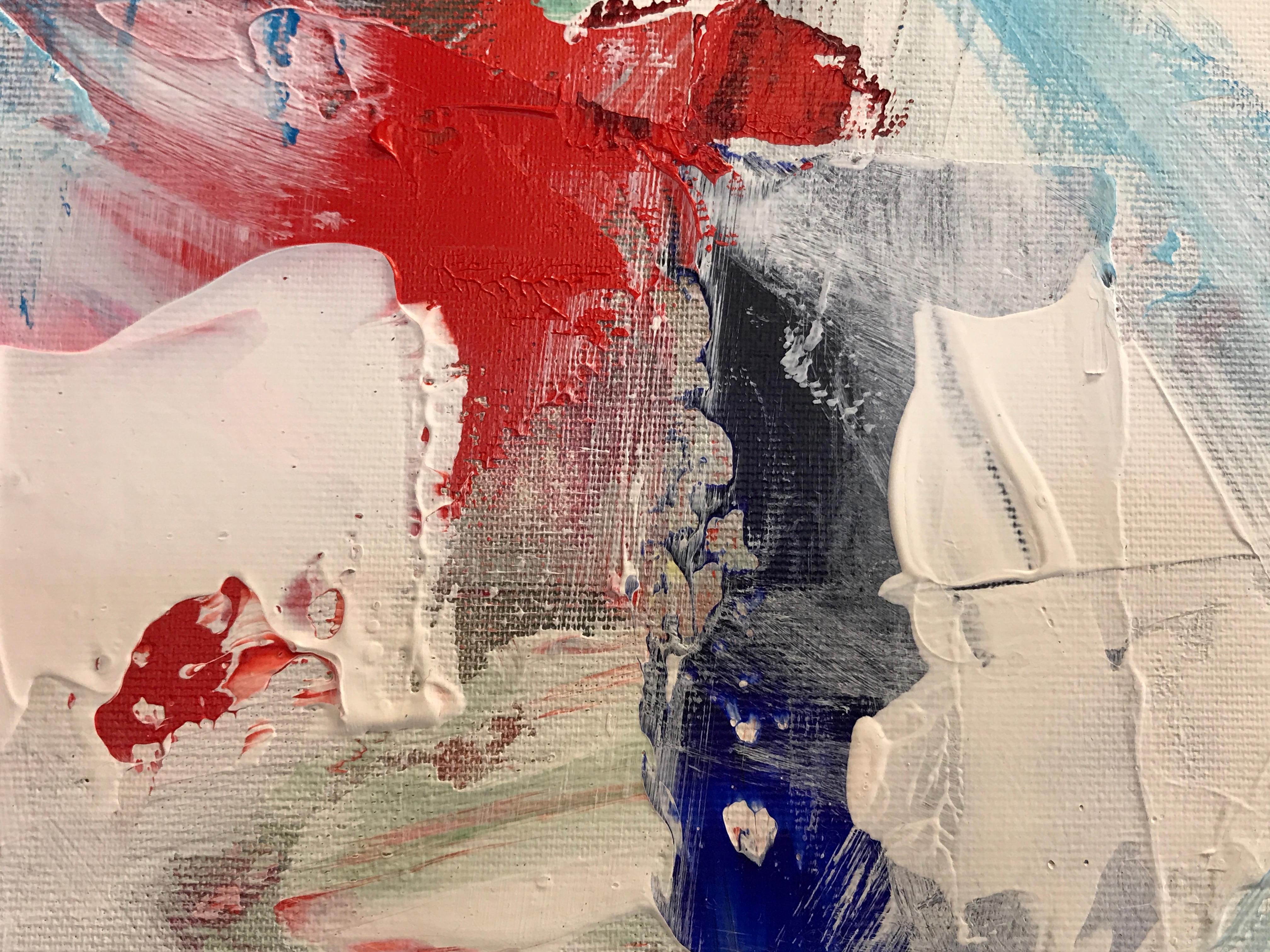 Conceptual, Pintura original, Arte abstracto, Pintura colorida, Por capas en venta 5