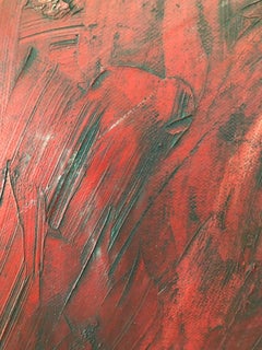 "Light at the End of the Corridor", Contemporary, Factory Interior, Oil Painting