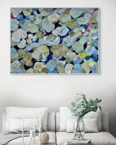 Winter Blossoms, Original Painting, Abstract art