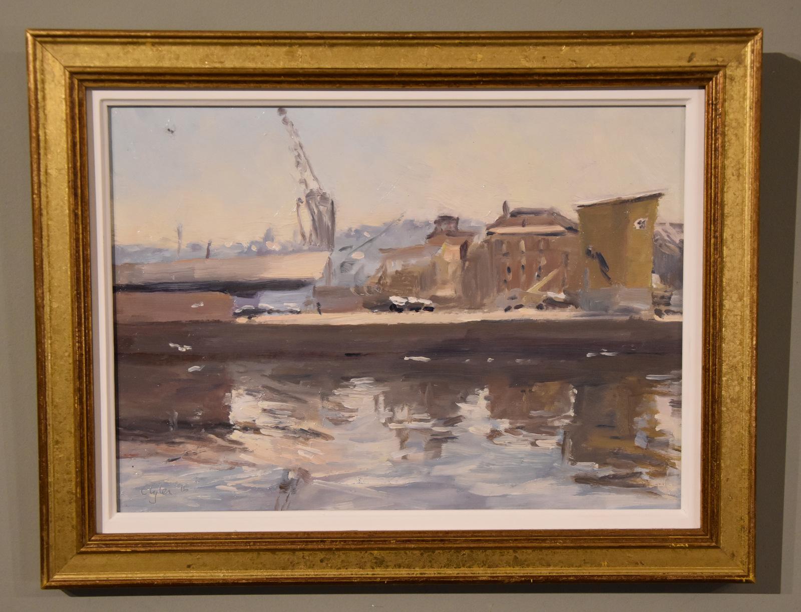 Ölgemälde von Catherine Tyler "Bassin de Duquesne"