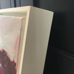 Catherine Warren:: Heather Hills:: peinture abstraite originale Bright Landscape Art