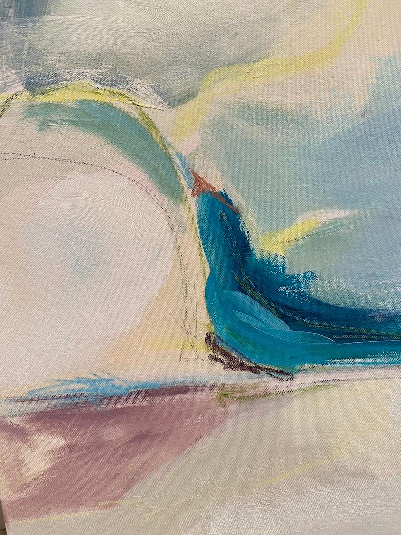 Arches espagnoles, peinture originale, peinture contemporaine, abstraite - Painting de Catherine Warren