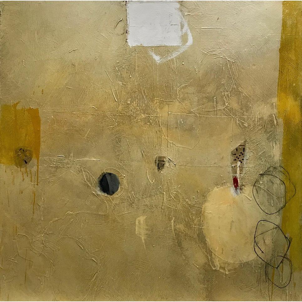 Catherine Woskow Abstract Painting - Yep