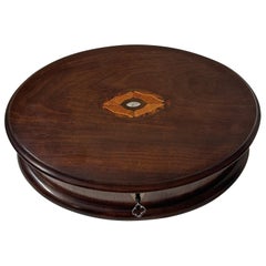 Cathrine Horsbøl (1872-1947) Scatola Art Nouveau in mogano, Danimarca C.1910.