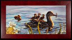 Los patitos pasean gratis por el lago Beaver
