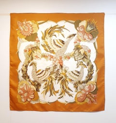Cathy Latham, Tahiti Hermes Scarf