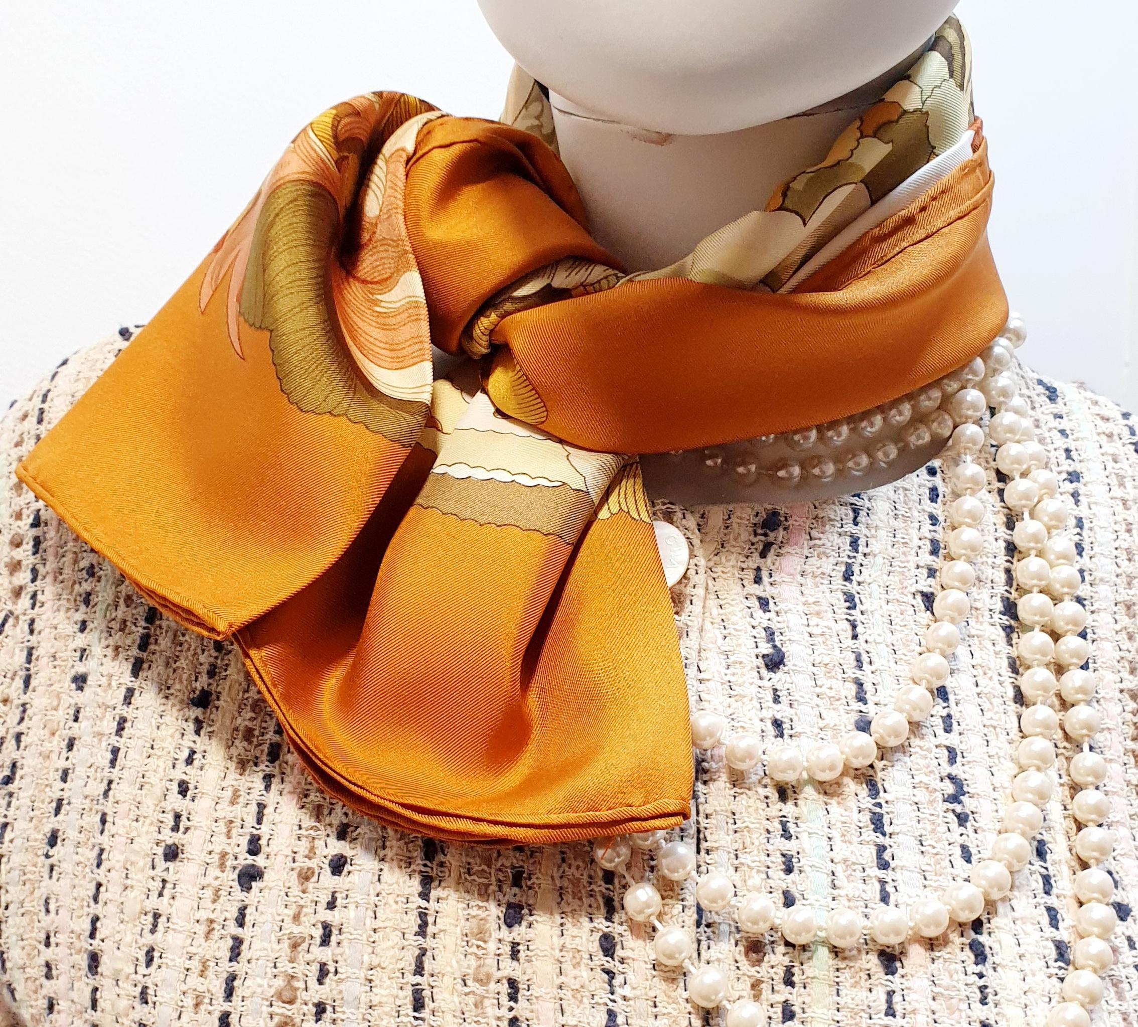Donna Cathy Latham, Sciarpa Hermes Tahiti in vendita