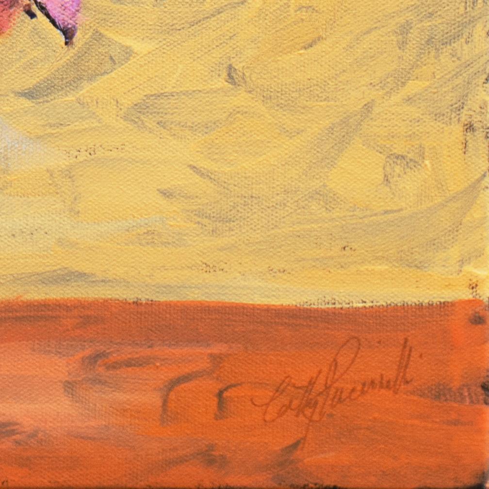 Bodegón de Alstroemeria', Artista californiana, Gremio de Arte de Santa Cruz, Óleo - Painting de Cathy Puccinelli