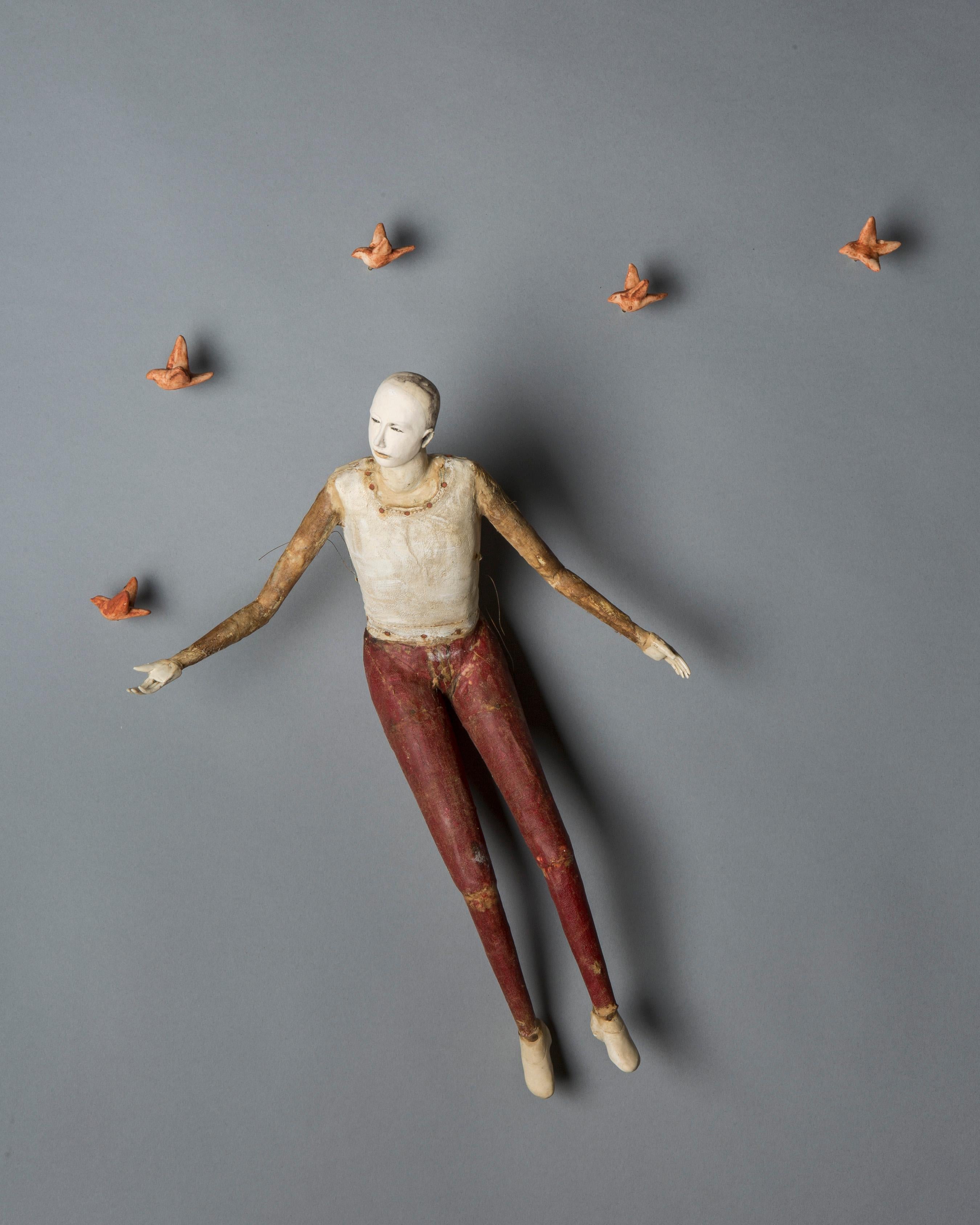 Cathy Rose Figurative Sculpture - Release