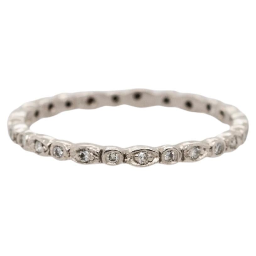 Cathy Waterman Platinum Natural Diamond Eternity Ring