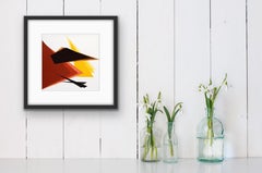 Geometric Three Colors 2, Painting, Acrylic on Canvas