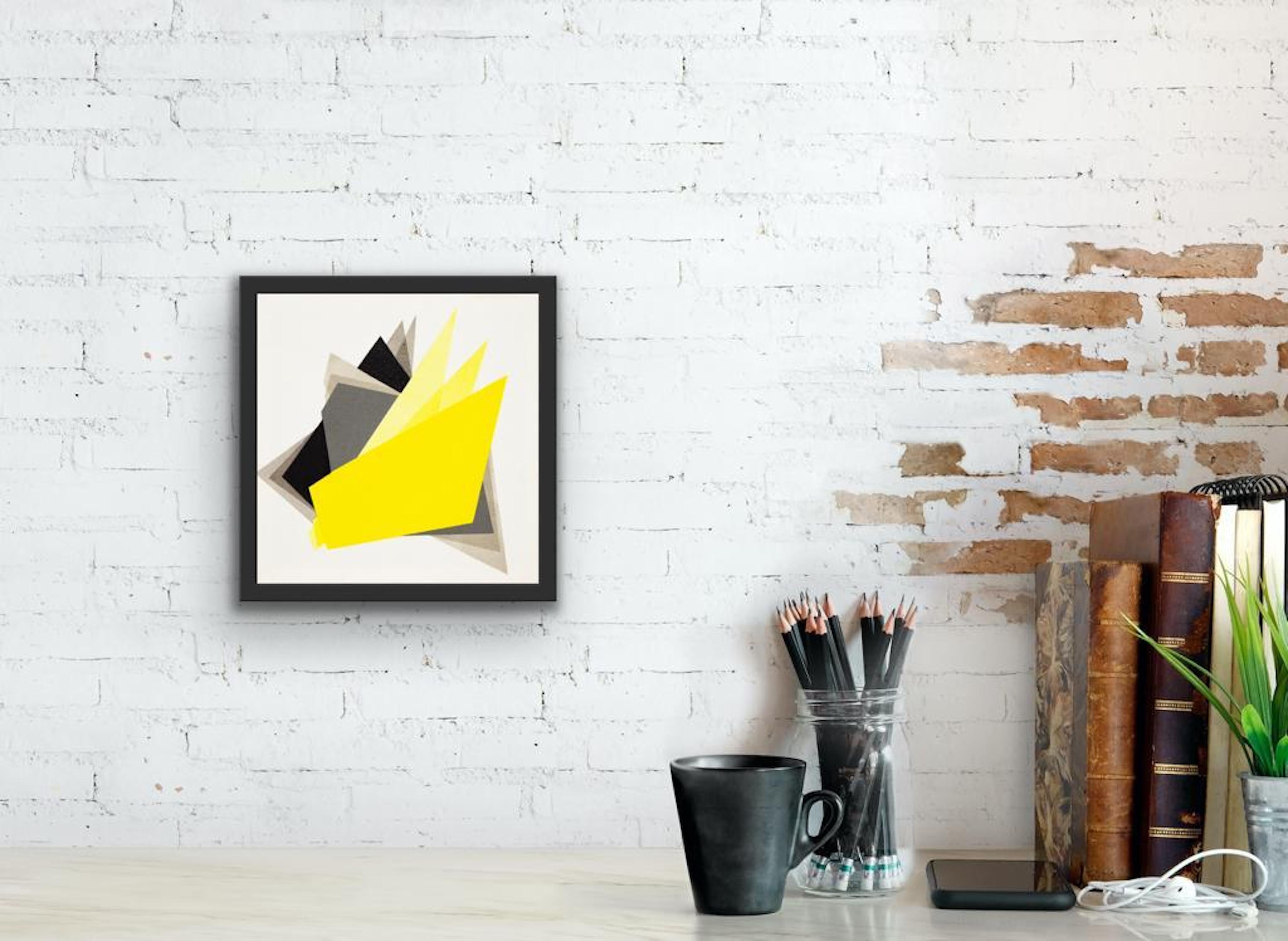 Ready to hang    The simple and pure forms of geometry with an elegant and current reading. I have a strong passion for lines and shapes. I like to vary my work between the purity of forms and the creation of forms through straight lines. I believe