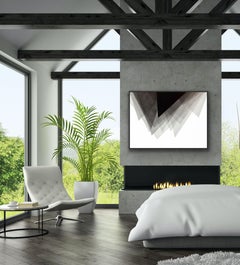 Peinture moderne géométrique 2, acrylique sur toile