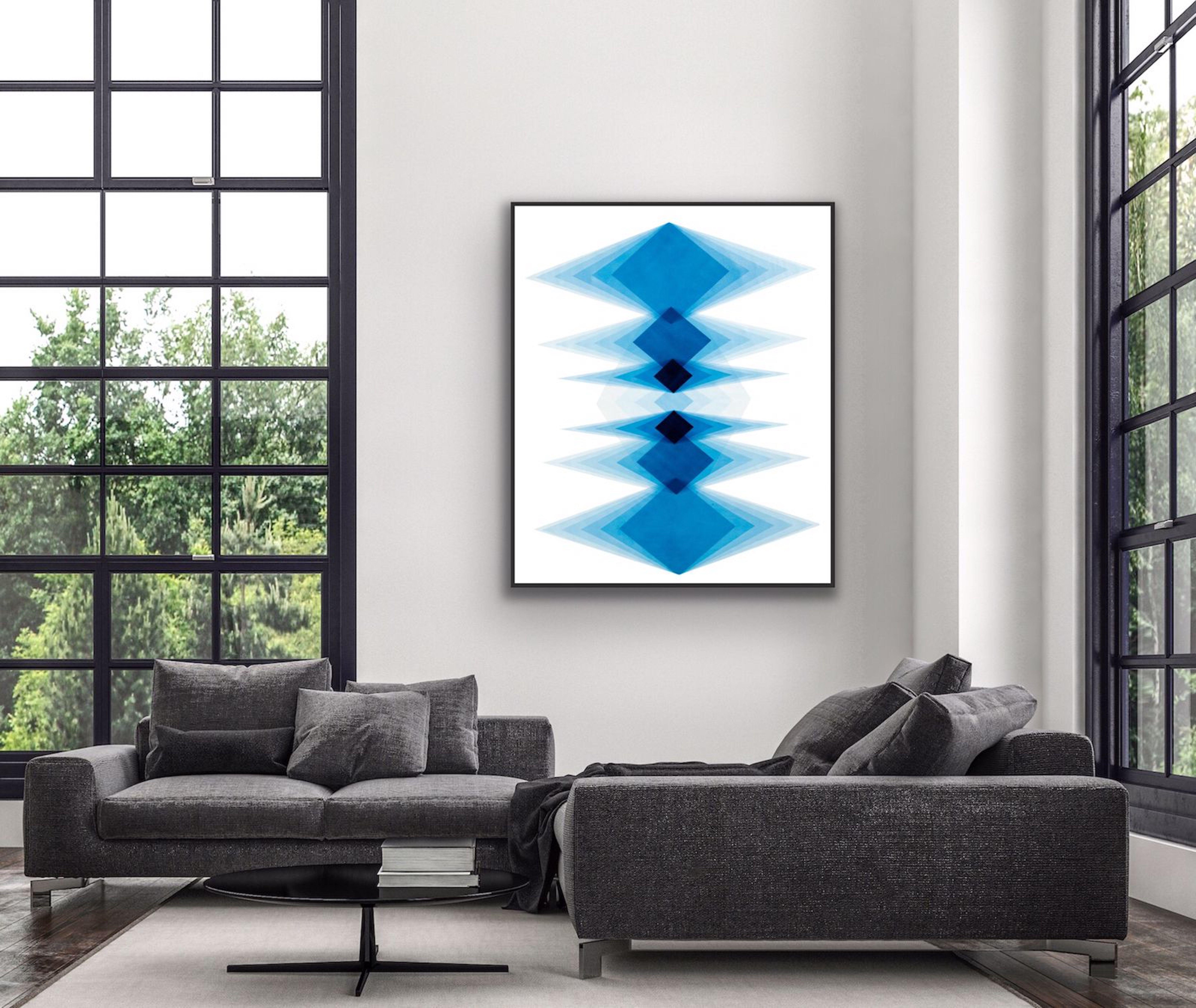 Multiverso 2, Pittura, Acrilico su tela - Painting di Catia Goffinet
