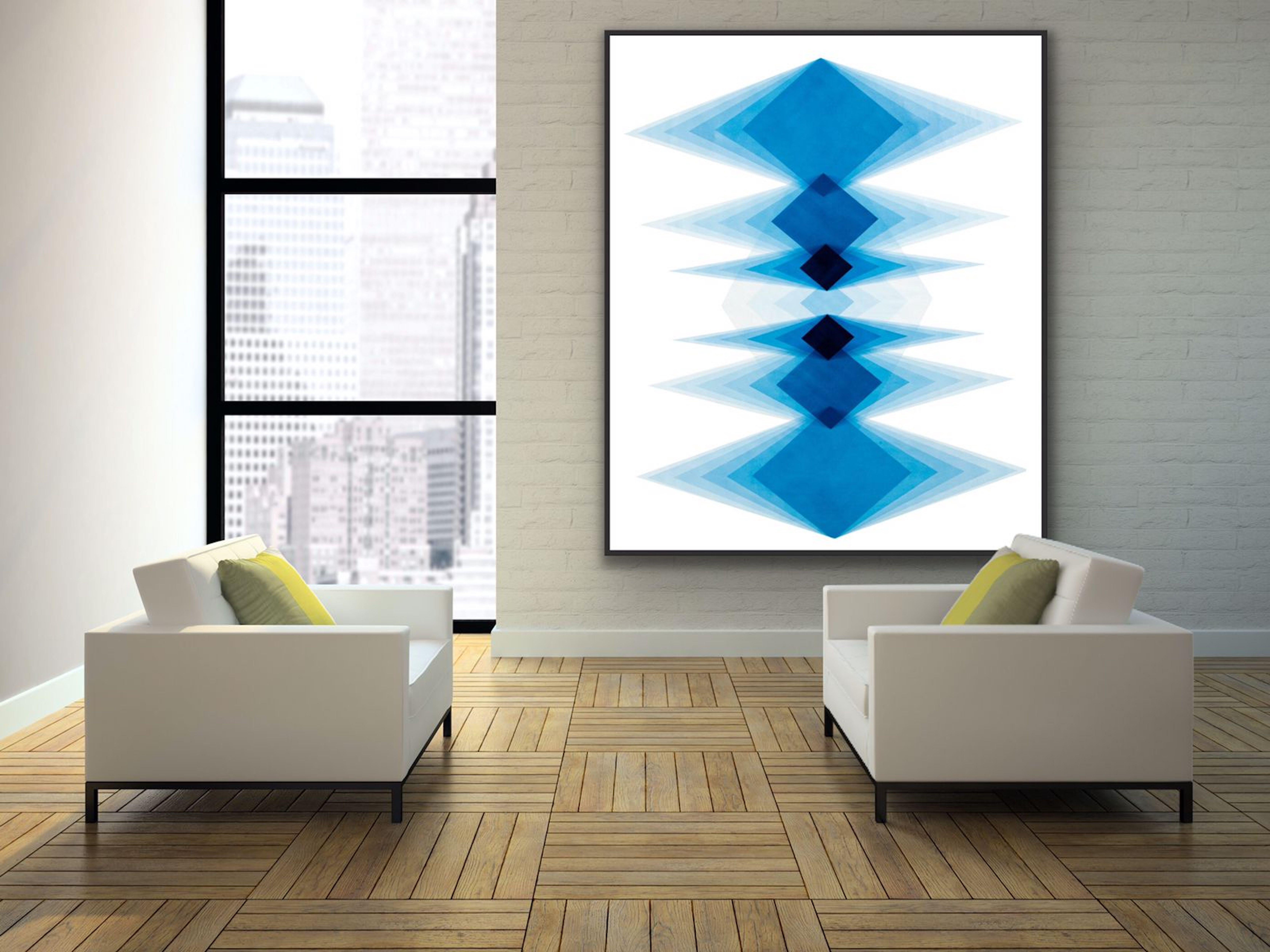 Multiverso 2, Pittura, Acrilico su tela - Painting Astratto di Catia Goffinet