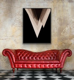 Origins – Schwarz, Gemälde, Acryl auf Leinwand