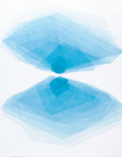 Parallele 1, peinture, acrylique sur toile