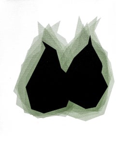 Soulmate Green 3, Painting, Acrylic on Canvas