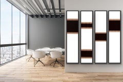 The Beginning 2 - Quadriptych, Painting, Acrylic on Canvas