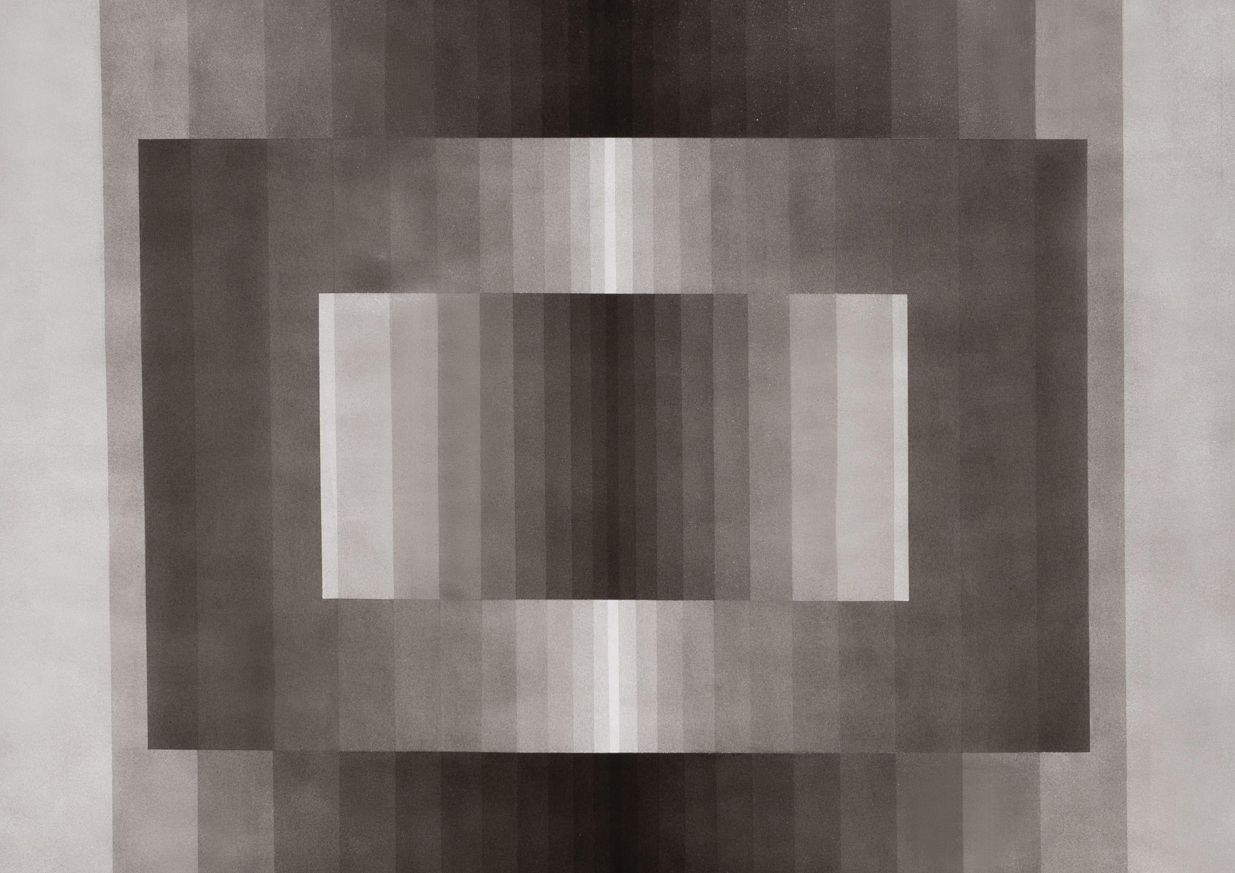 Abstract Painting di Catia Goffinet - Two Sides 5, Pittura, Acrilico su tela