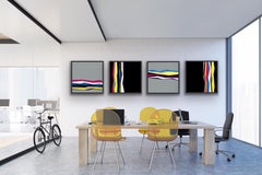 Ways 1 - Quadriptych, Painting, Acrylic on Canvas