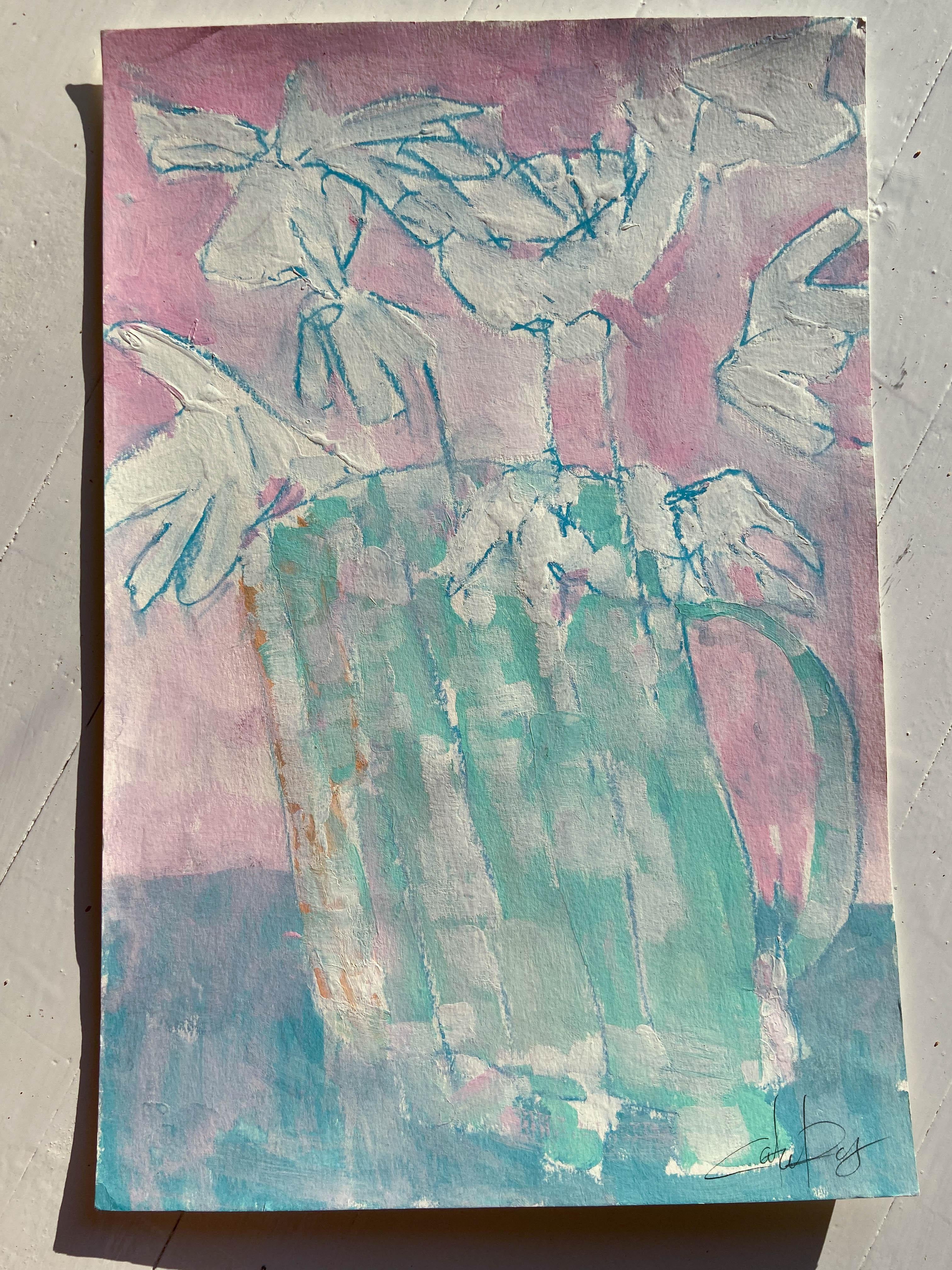 Flower 012 - Painting by Catie Radney