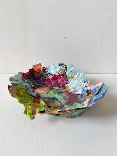 Medium Residual Worlds Bowl Sculptures