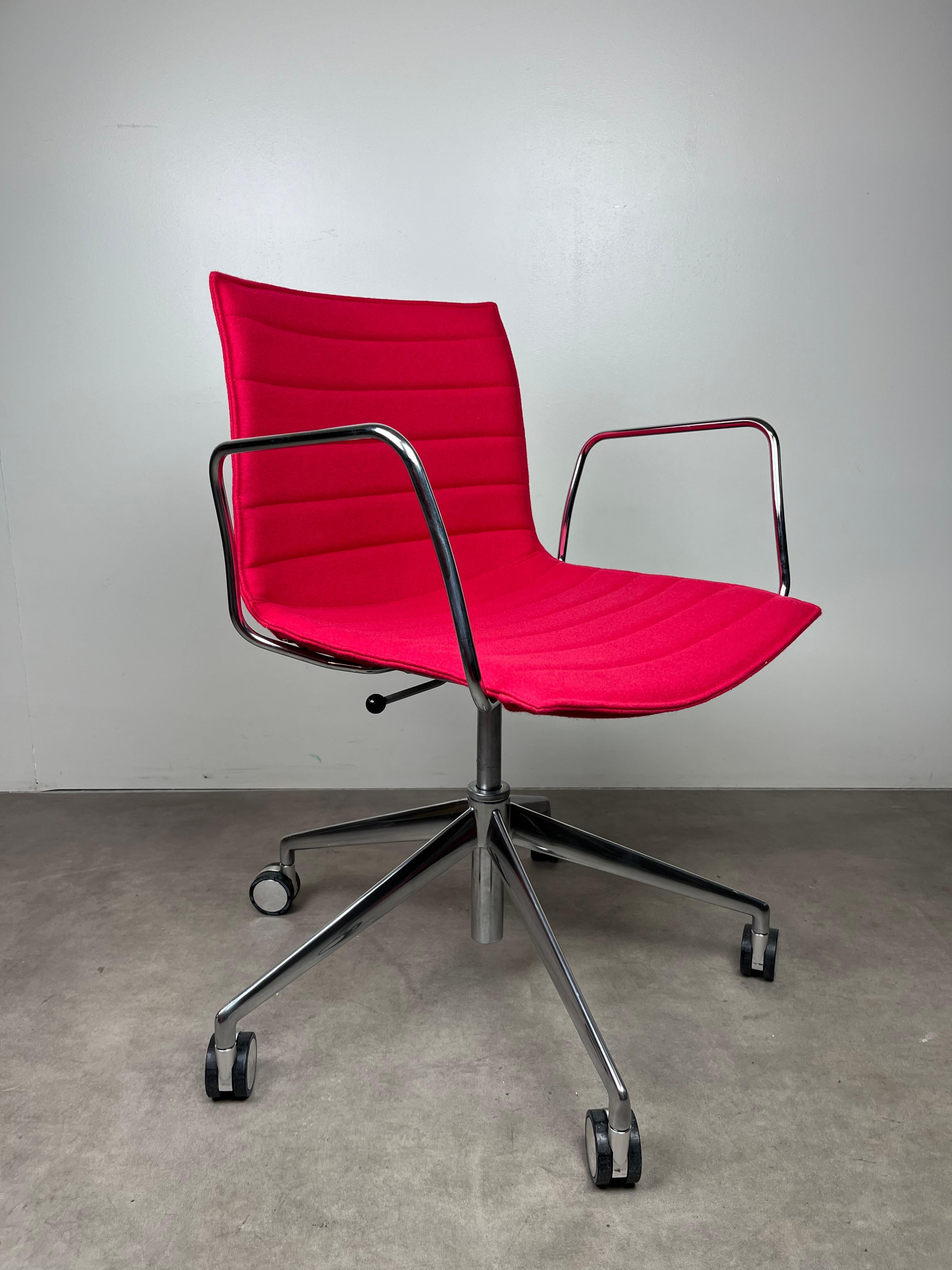 Catifa 46 in Pink Colour, by Lievore Altherr Molina for Arper, 2004 4