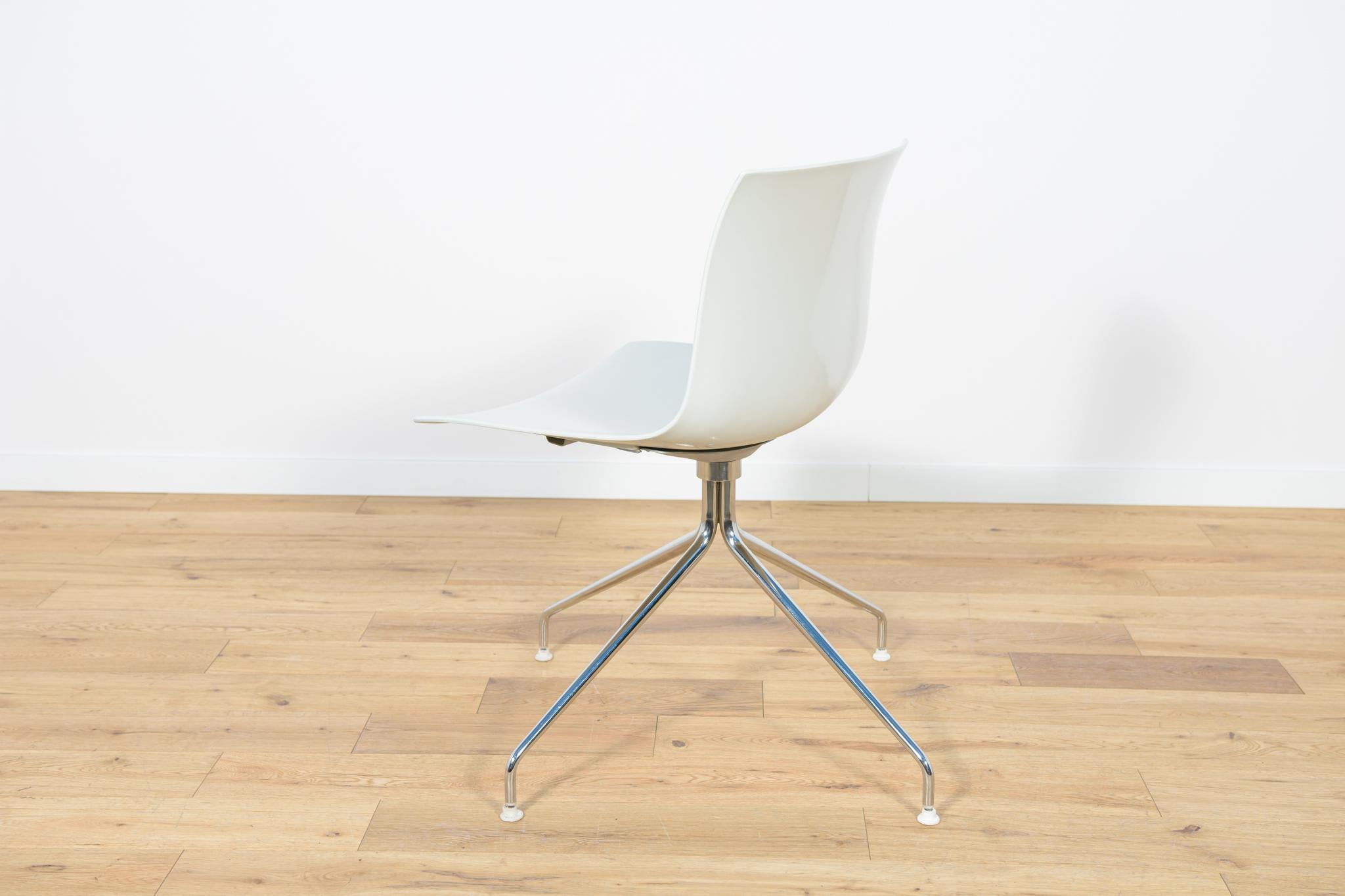 Steel Catifa 53 Desk Chair by Lievore Altherr Molina for Arper, 2000s For Sale
