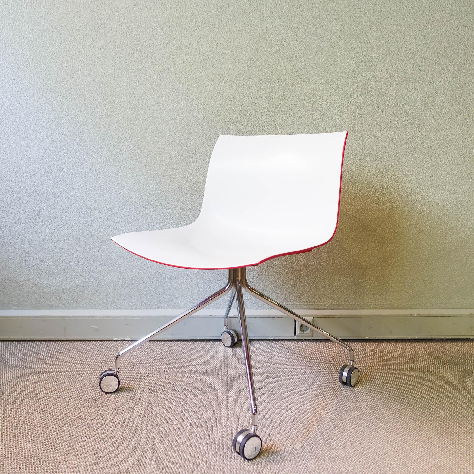 Steel Catifa Desk Chair by  Studio Lievore Altherr Molina for Arper, 2004 For Sale