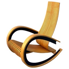 Cato Rocker/chaise à bascule:: par Tony Portus:: vers 1990