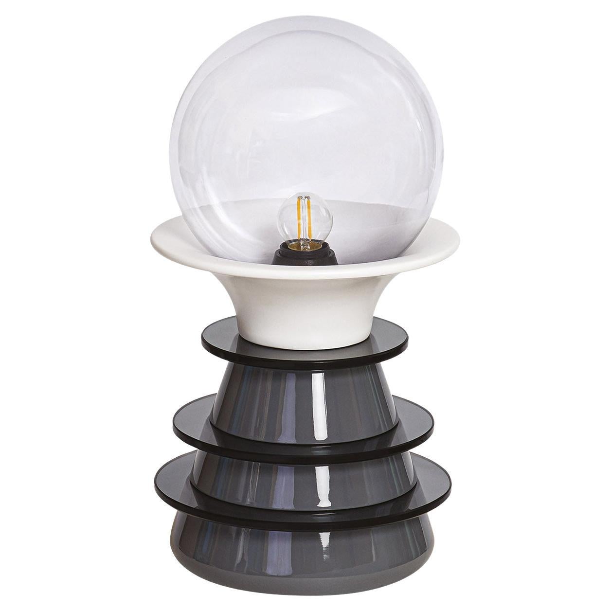 Catodo Gray Table Lamp For Sale