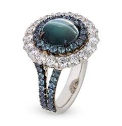 Cat's Eye Alexandrite Ring, 4.16 Carats