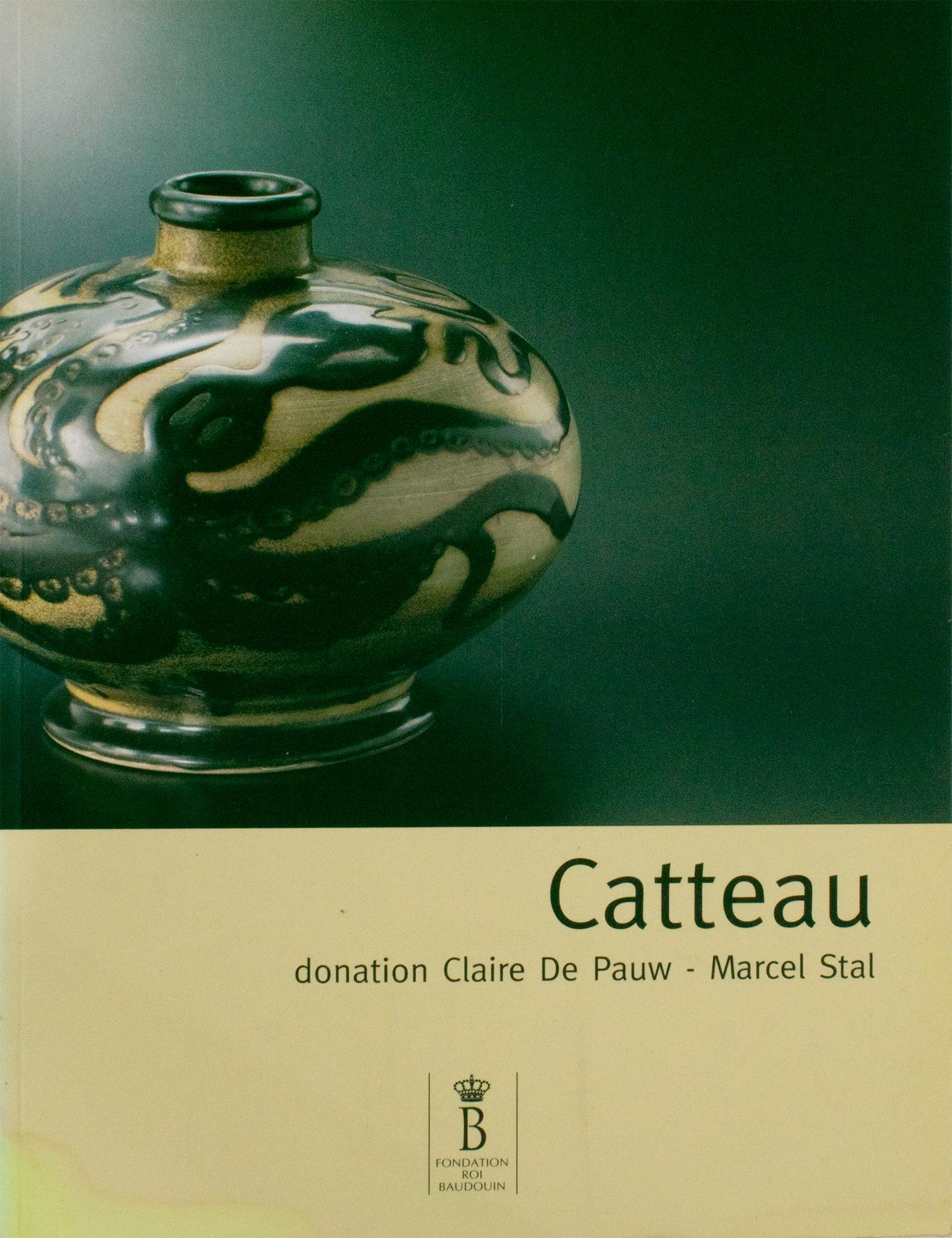 Catteau, Claire de Pauw Donation, French Book, Exhibition 2001 In Good Condition For Sale In Atlanta, GA