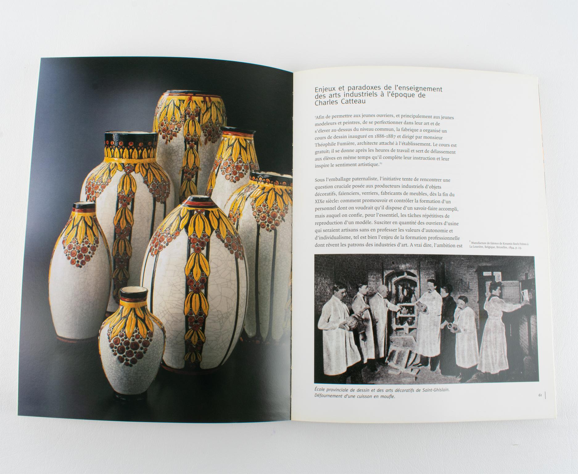 Contemporary Catteau, Claire de Pauw Donation, French Book, Exhibition 2001 For Sale
