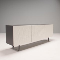Cattelan Italia Credenza Absolut in pelle bianca