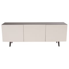 Cattelan Italia Absolut White Leather Sideboard