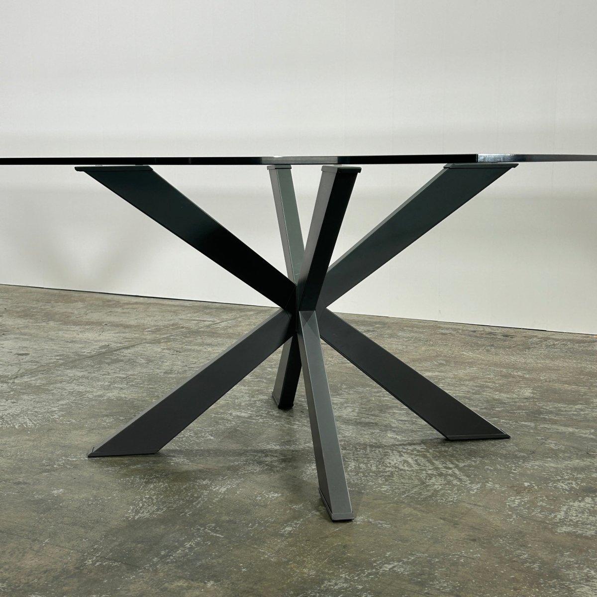 Mesa de comedor de cristal Spyder personalizada de Cattelan Italia Siglo XXI y contemporáneo en venta