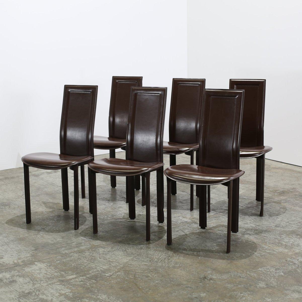 Cattelan Italia Lara Chair, Set of Six For Sale 6
