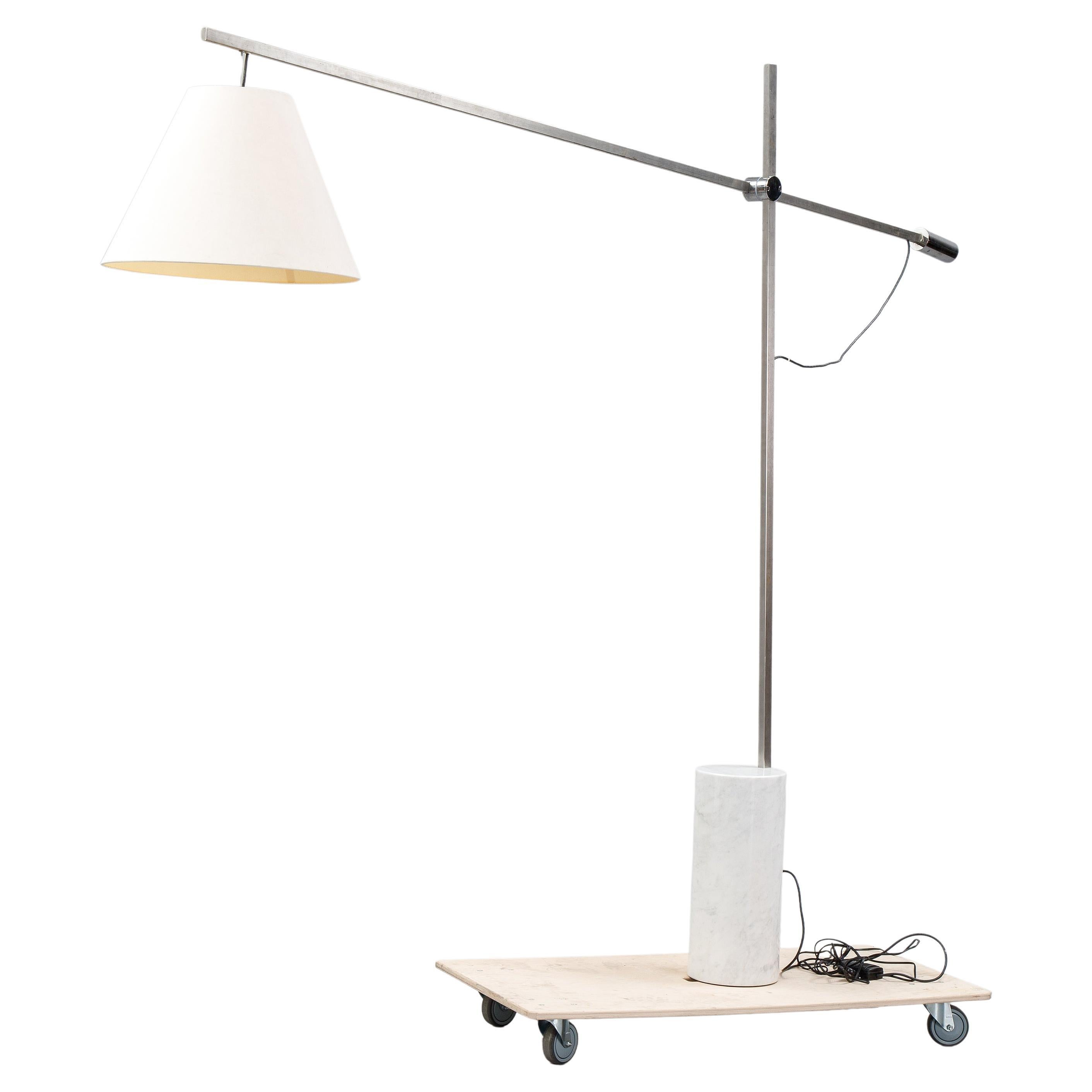 Cattelan Italia 'Luna / Libra' Marble Base Arc Floor Lamp