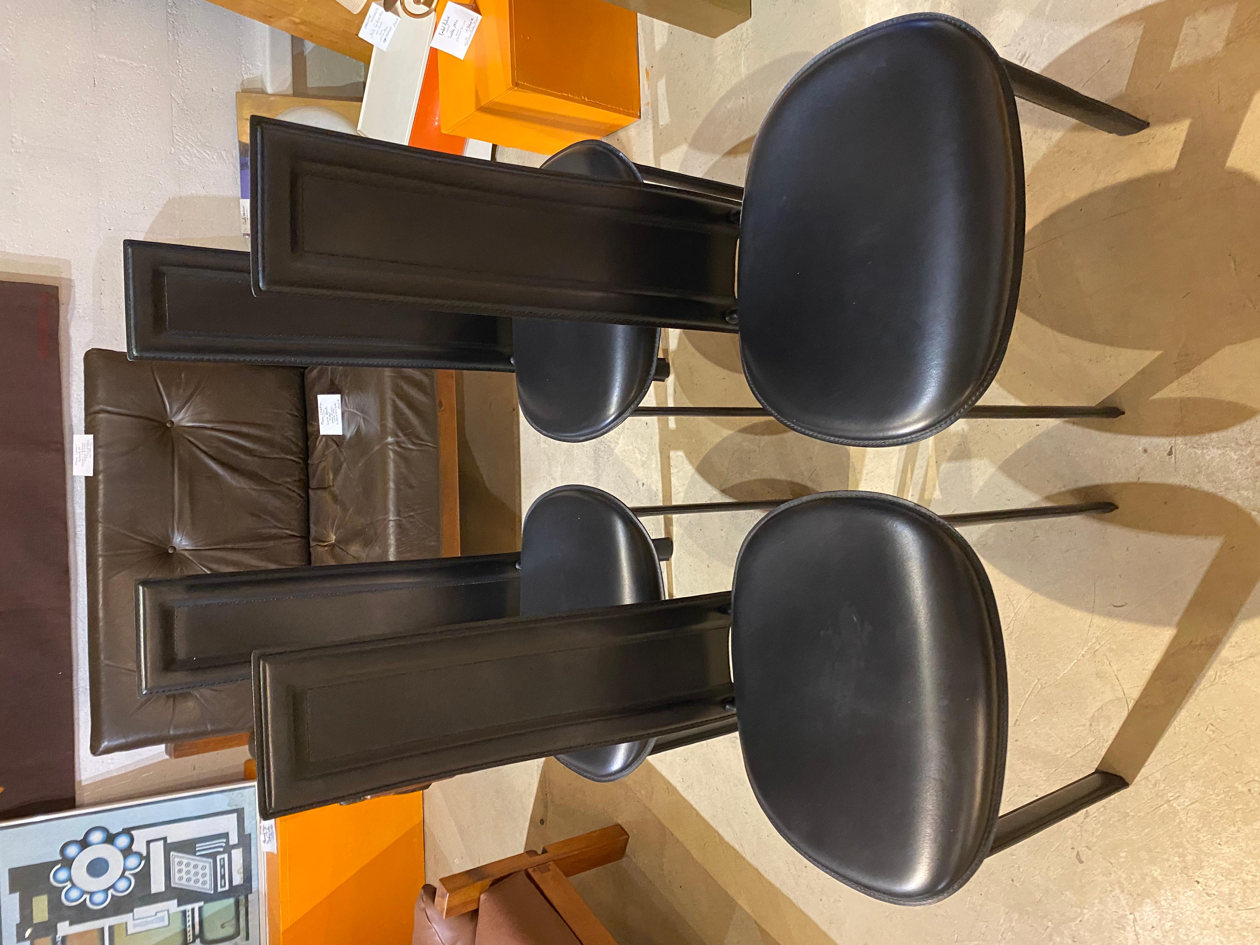 Late 20th Century Cattelan Italia Suite of 4 Chairs For Sale