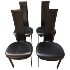 Vintage Cattelan Italia Suite of 4 Chairs