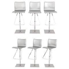 Cattelan Italia "Toto" Adjustable Bar Stools, 6