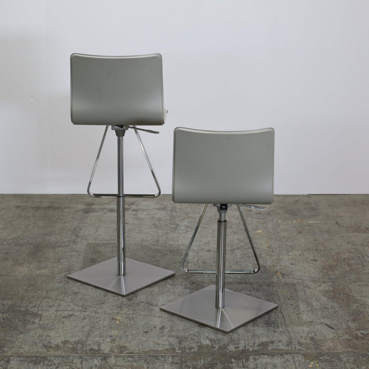 Modern Cattelan Italia Toto Bar Stool, Set of Two For Sale